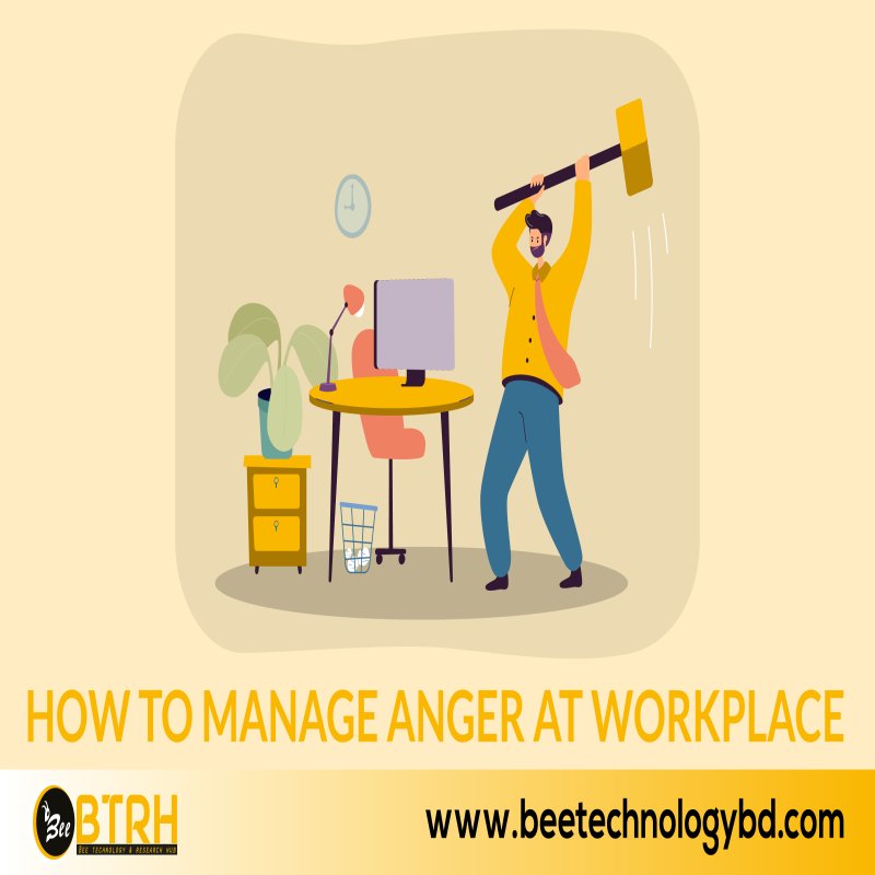 How to manage anger at workplace