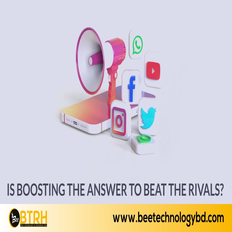 Is boosting the answer to beat the rivals?