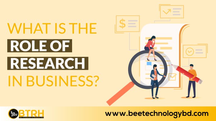 WHAT IS THE ROLE OF RESEARCH IN BUSINESS?